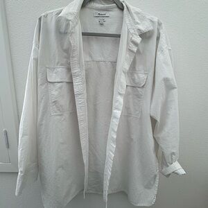Women’s Madewell Oversized White Button Up